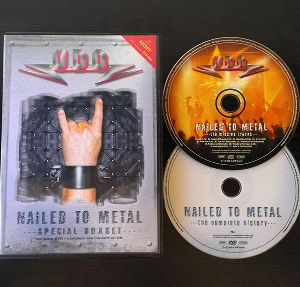 Nailed to metal live